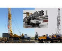 Mobile drilling rigs with load capacity from 50 to 200 tons