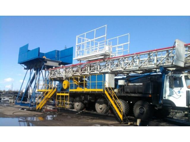 Mobile drilling rigs with load capacity from 50 to 200 tons
